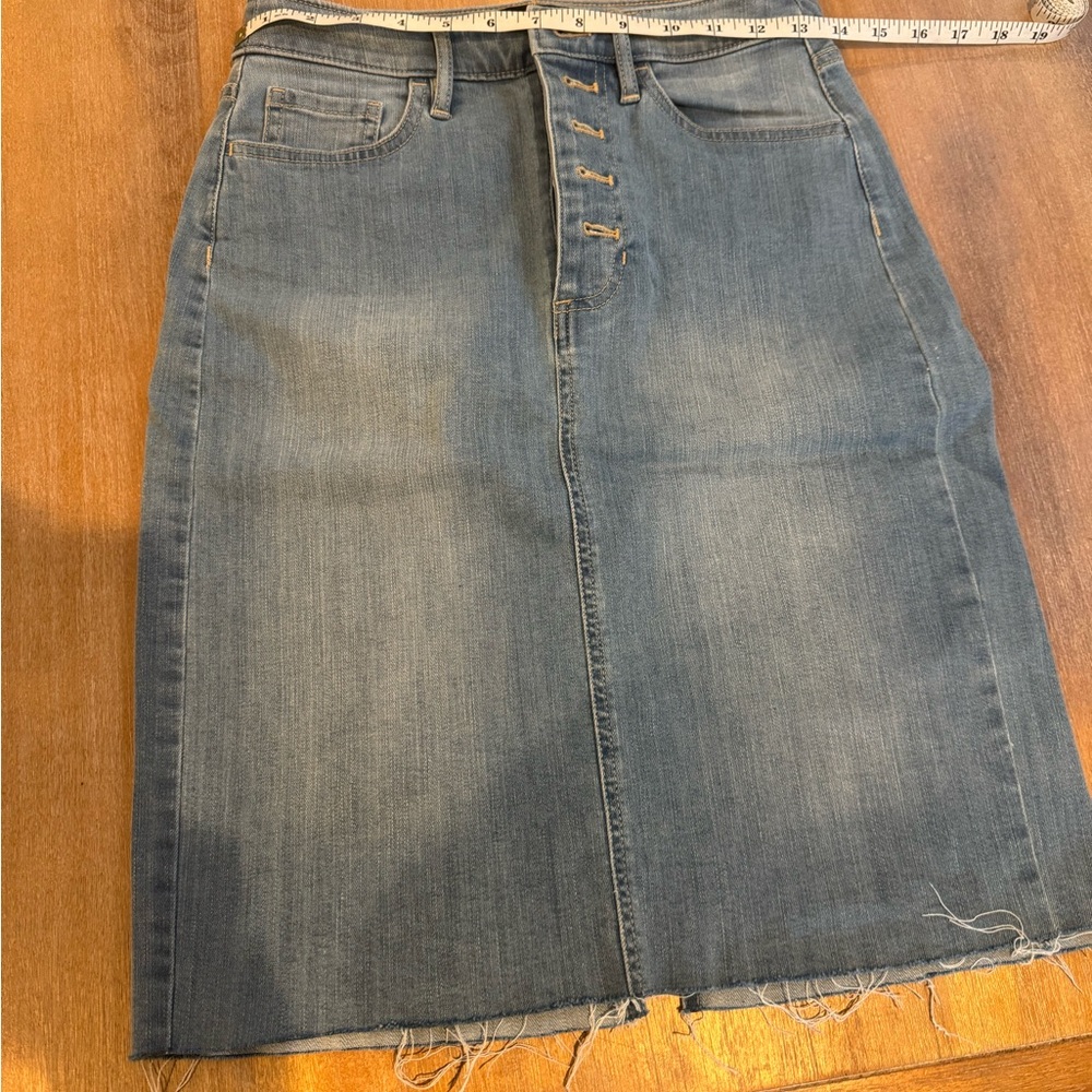 Banana Republic Light Blue Denim Skirt